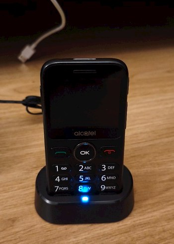 Alcatel 2020X Gri Klasik Telefon - Görsel 6