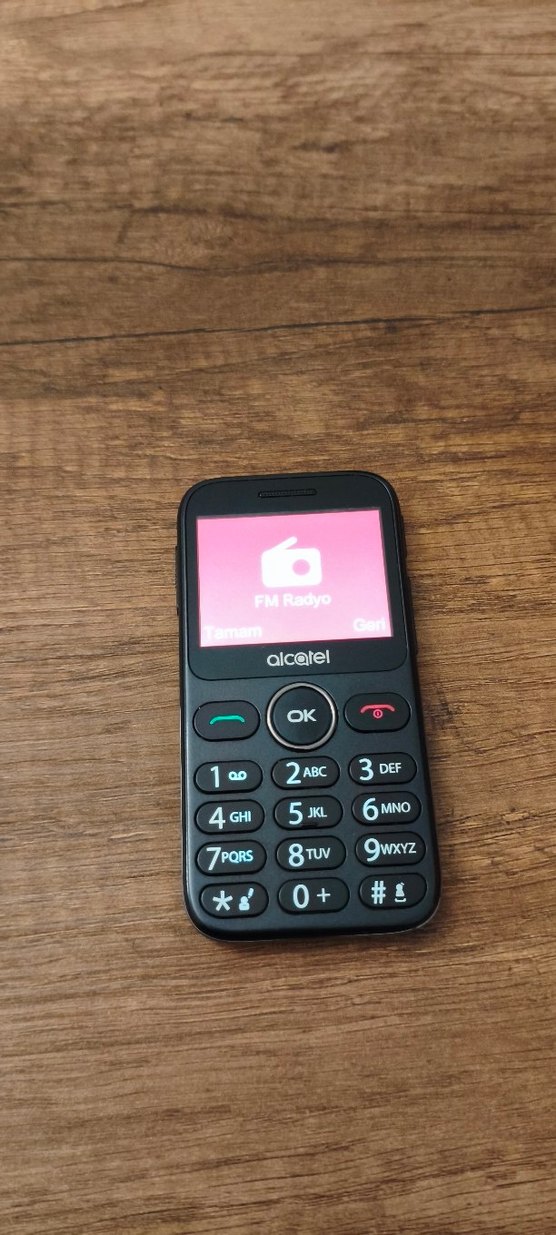 Alcatel 2020X Gri Klasik Telefon - Görsel 4