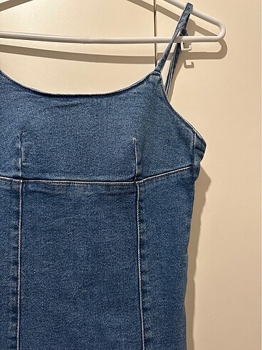 Stradivarius jean elbise - Görsel 5