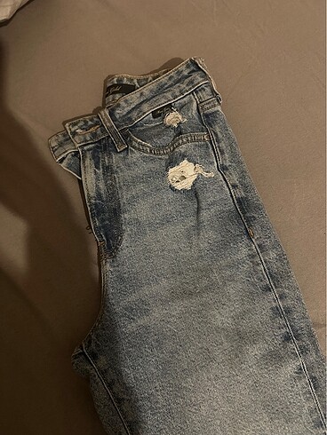 Mavi mom jean - Görsel 8