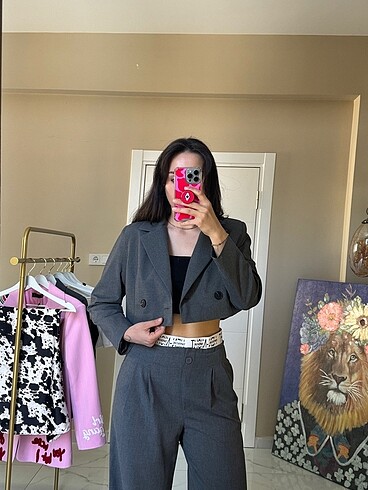 Crop Ceket