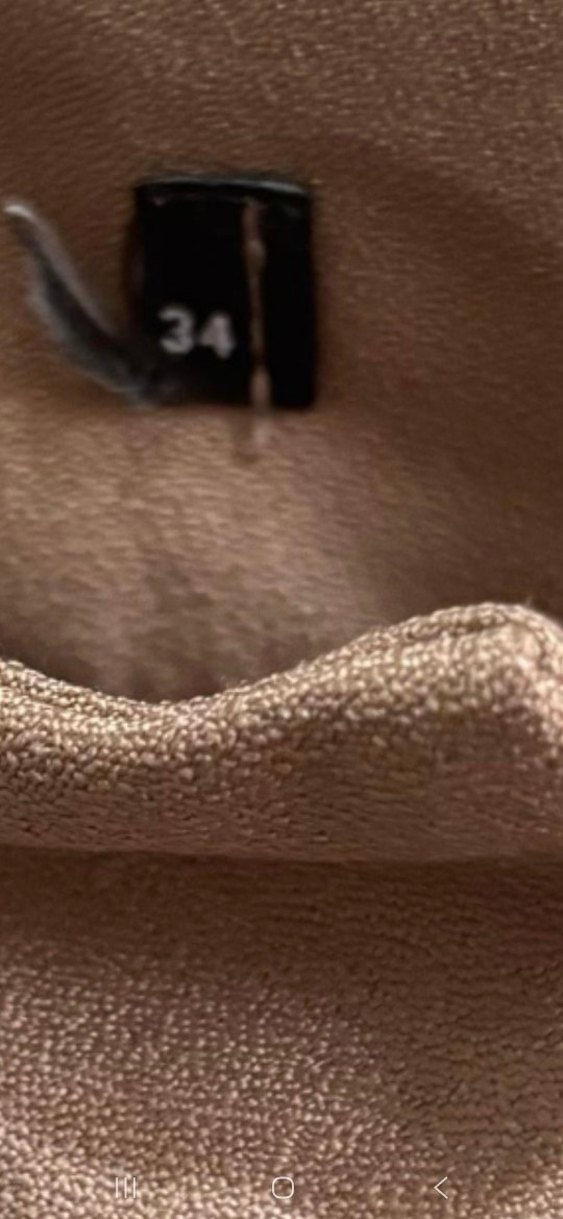 Bej Kadın Keten Kumaş Pantolon - Görsel 4