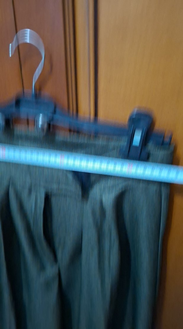 Salaş Kesim Yeşil kase Kadın Pantolon - Görsel 2