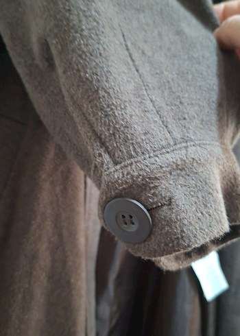 Bej Uzun Kesim  Kaban - Görsel 4