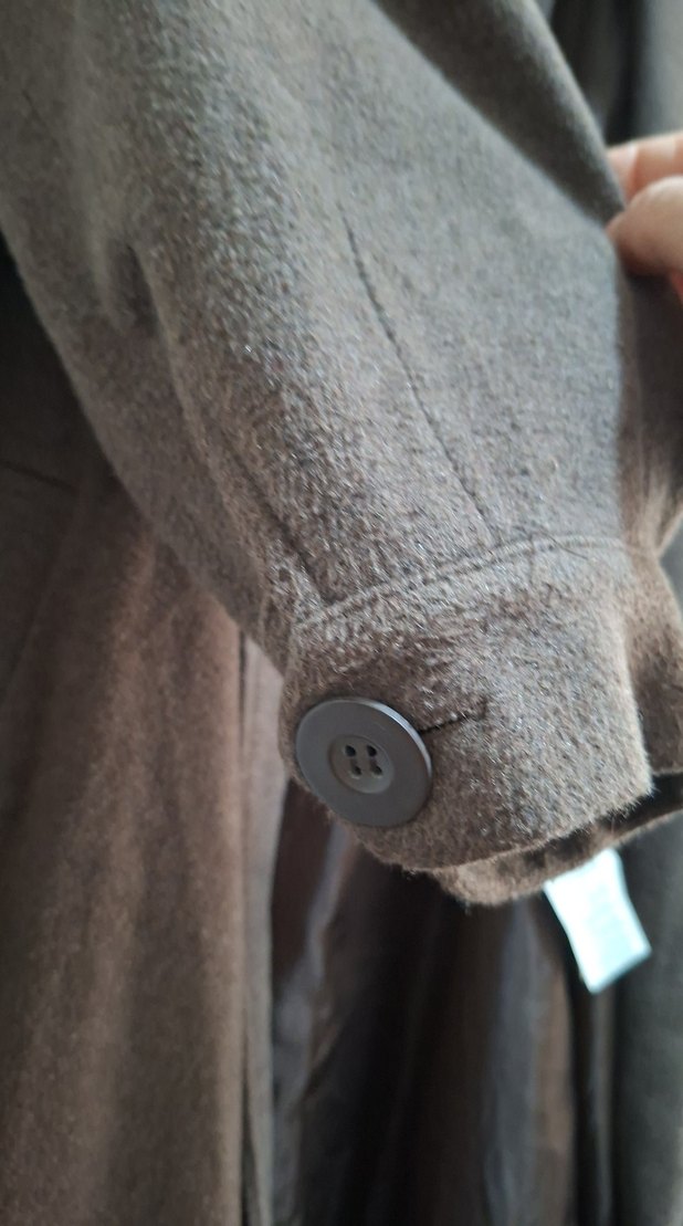 Bej Uzun Kesim  Kaban - Görsel 4