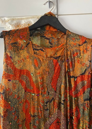 Yöresel taşlı elbise - Görsel 5