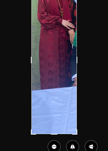 Kadın uzun elbise (kaftan)