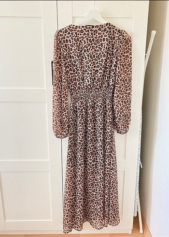 Stradivarius Leopar Desenli Elbise