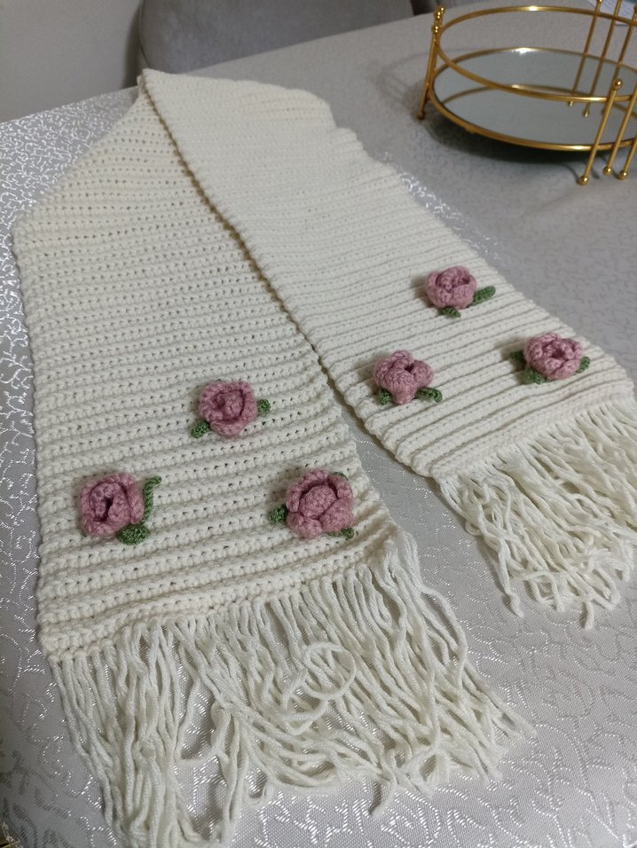 örgü atkı - Görsel 3