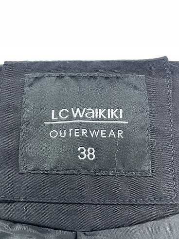 38 Beden siyah Renk LC Waikiki Trenchcoat %70 İndirimli.