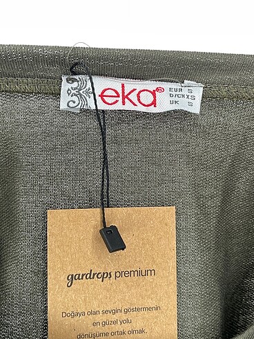 s Beden yeşil Renk Diğer Bluz %70 İndirimli.