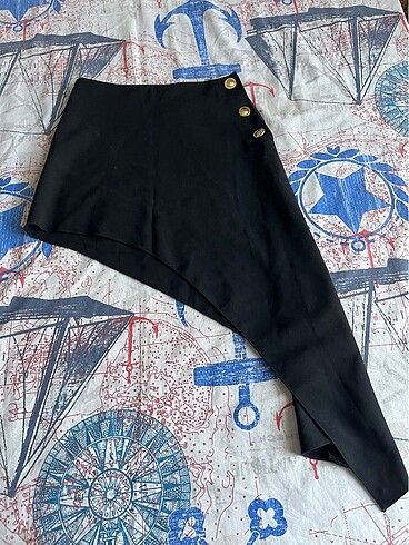 Zara Zara asimetrik mini etek