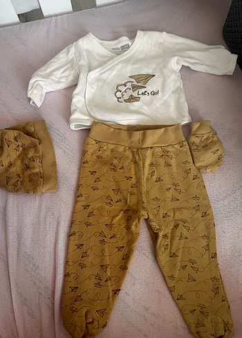 HelloBaby Uzun Kollu Pamuklu Erkek Bebek Takımı