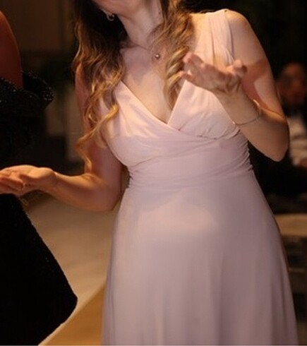 Pudra uzun tuvalet 38 beden - Görsel 2