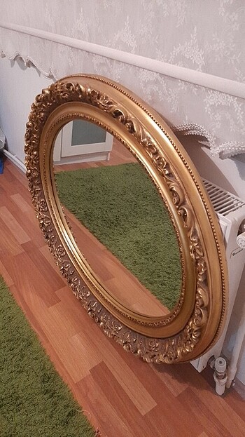  Beden altın Renk Ayna, salon aynası, varaklı ayna 