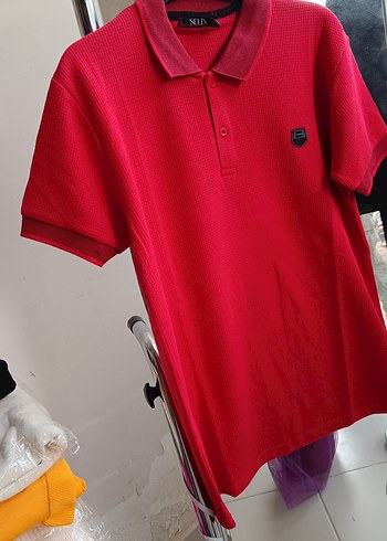 Diğer Canli Kirmizi Polo Tisort