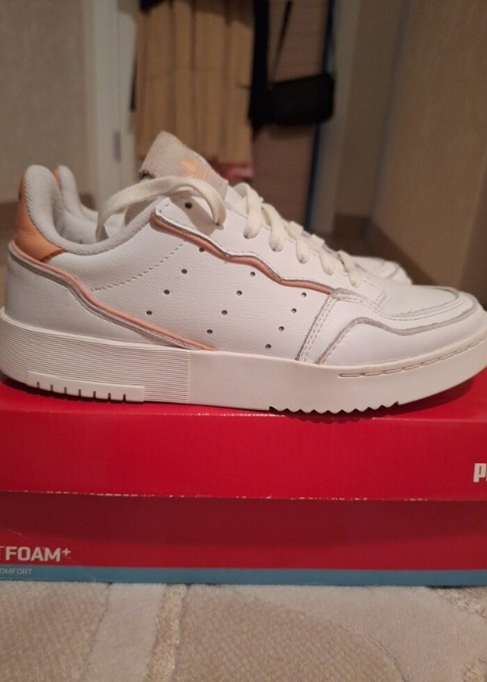 Adidas supercourt 38 kadın ayakkabı - Görsel 2