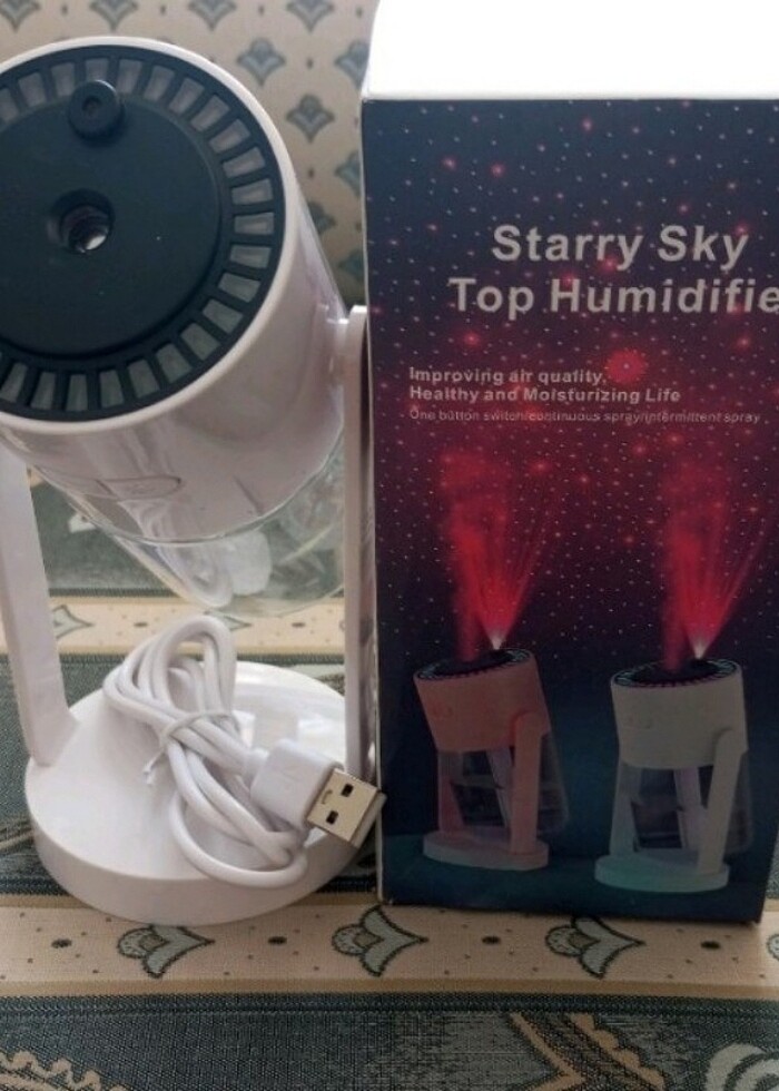 Buharlı ışıklı gece lambası  - Görsel 2