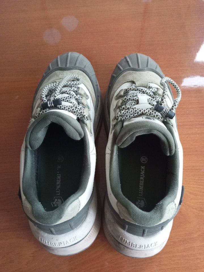 yeşil Erkek Spor Ayakkabı Bağcıkları - Görsel 5