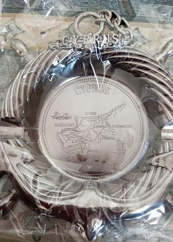 Kıbrıs hatırası kül tablası - Görsel 3