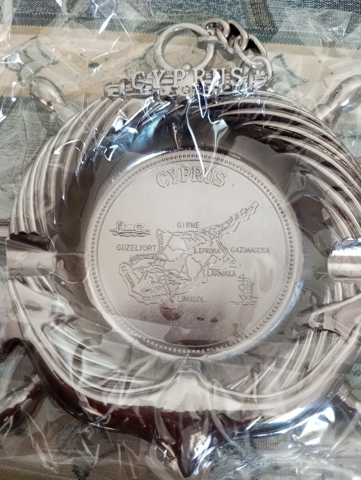 Kıbrıs hatırası kül tablası - Görsel 3