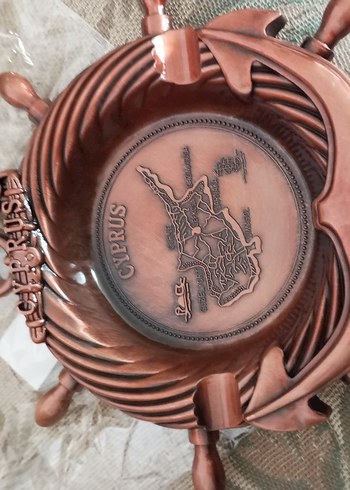 bakır kül tablası - Görsel 2