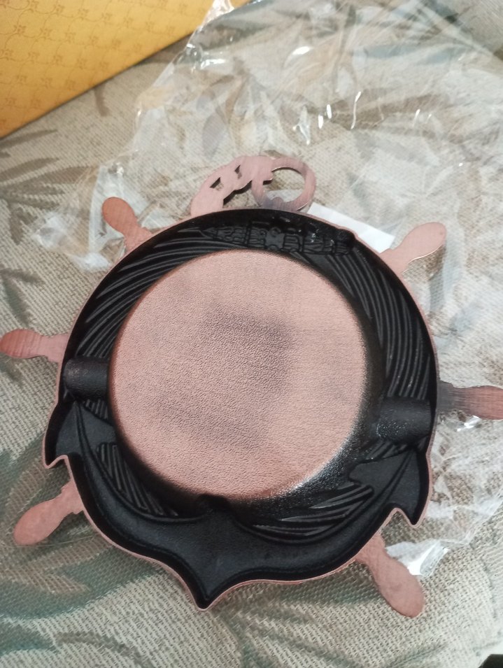 bakır kül tablası - Görsel 3