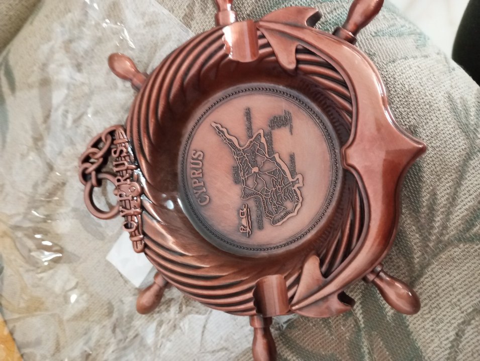 bakır kül tablası - Görsel 2