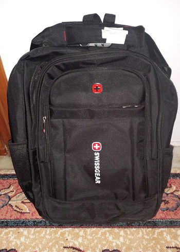 Tokalı Siyah Erkek Sırt Çantası - Görsel 4