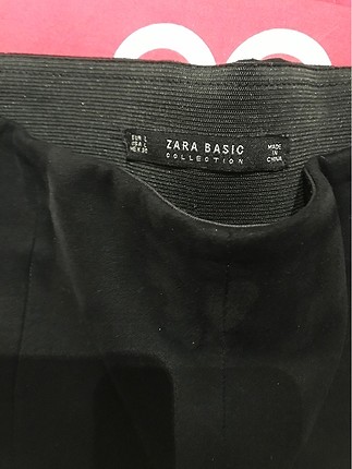 Zara Zara süet tayt pantalon