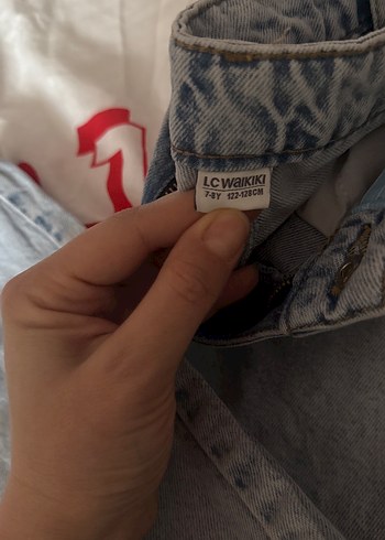 Gri Midi Boy Bol Kesim Kadın Kot Pantolon - Görsel 3