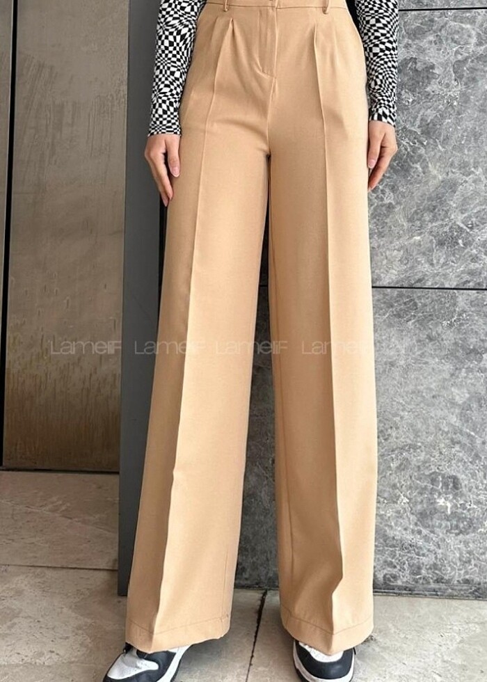Lamelif kumaş pantolon  - Görsel 3