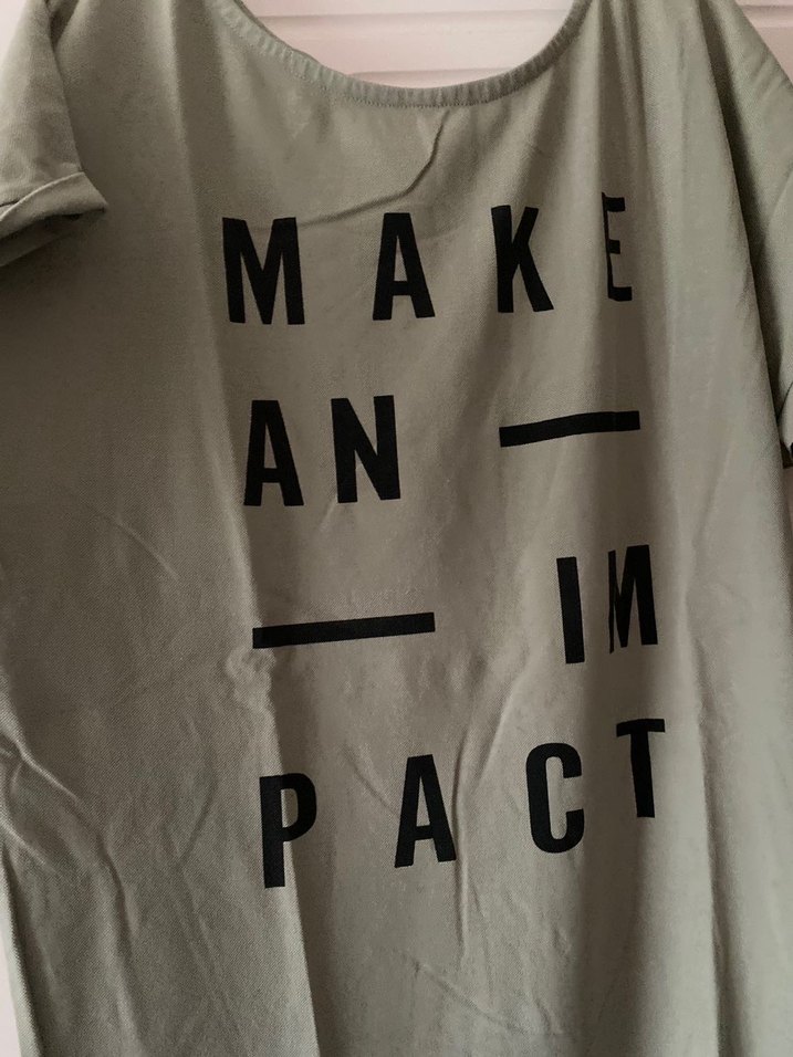 Baskılı, Kısa Kollu Hamile Elbisesi - Görsel 2