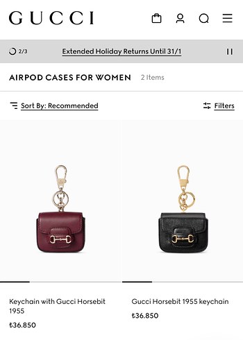 Gucci airpods bag - Görsel 7