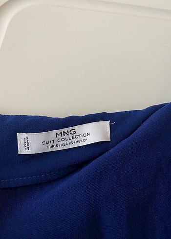 Mavi Askılı bluz - Görsel 2