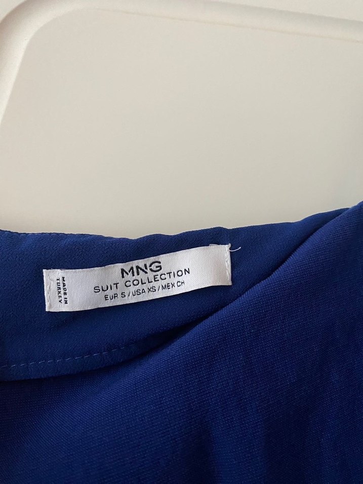 Mavi Askılı bluz - Görsel 2