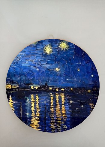 VİNCENT VAN GOGH ESERLERİ TEMALI DUVAR TABAKLARI