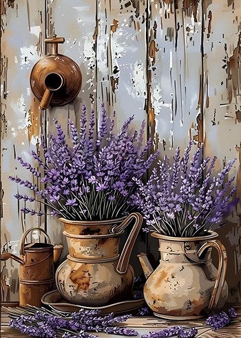 ÇİÇEK TEMALI DİKDÖRTGEN DUVAR TABAKLARI - Görsel 5