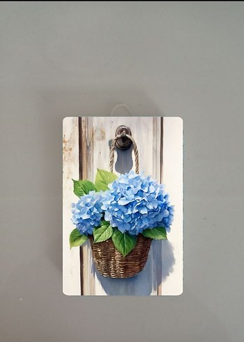 ÇİÇEK TEMALI DUVAR TABAKLARI - Görsel 3