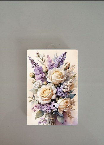 ÇİÇEK TEMALI DUVAR TABAKLARI - Görsel 9