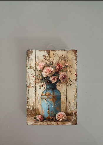 ÇİÇEK TEMALI DUVAR TABAKLARI - Görsel 5