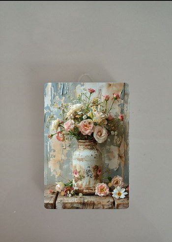 ÇİÇEK TEMALI DUVAR TABAKLARI - Görsel 6