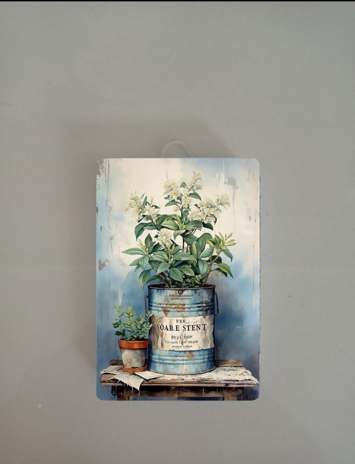 ÇİÇEK TEMALI DUVAR TABAKLARI - Görsel 3