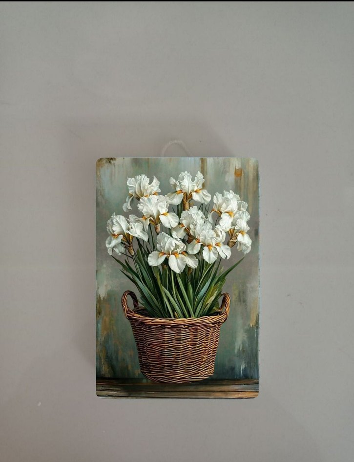 ÇİÇEK TEMALI DUVAR TABAKLARI - Görsel 2