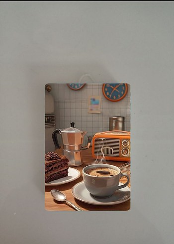 KAHVE TEMALI DUVAR TABAKLARI - Görsel 8