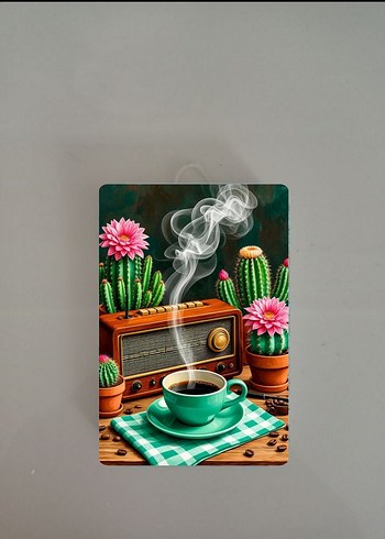 KAHVE TEMALI DUVAR TABAKLARI - Görsel 3