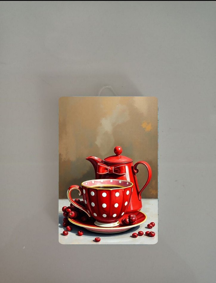 KAHVE TEMALI DUVAR TABAKLARI - Görsel 2