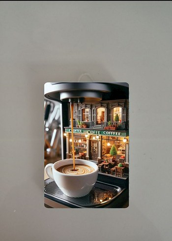 KAHVE TEMALI DUVAR TABAKLARI - Görsel 3