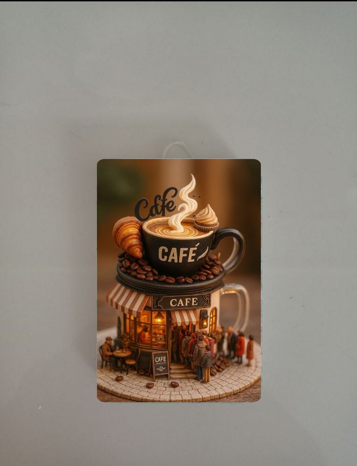 KAHVE TEMALI DUVAR TABAKLARI - Görsel 5