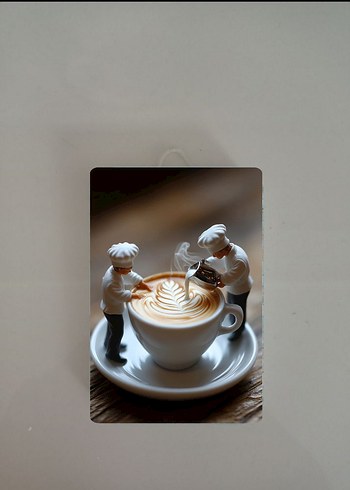 KAHVE TEMALI DUVAR TABAKLARI - Görsel 3